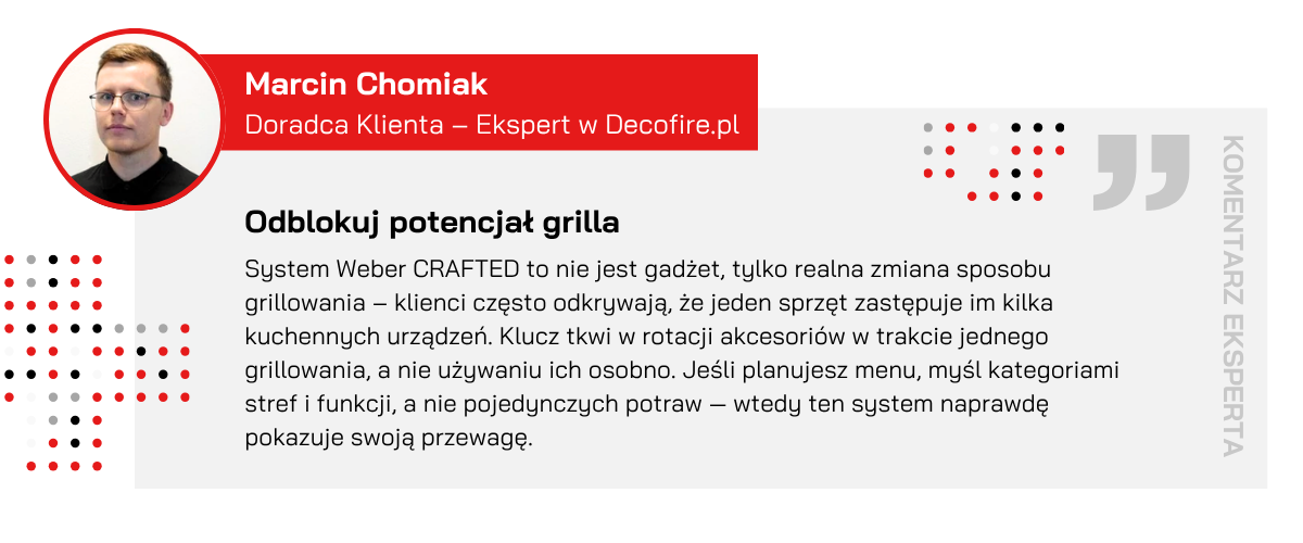 Opinia eksperta o systemie Weber CRAFTED