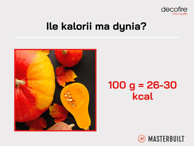 Ile kalorii ma dynia