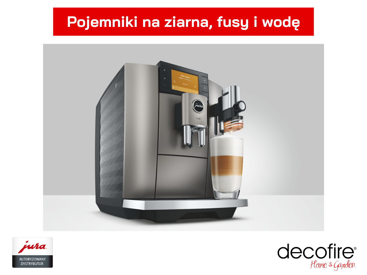 Pojemniki na ziarna, fusy i wodę