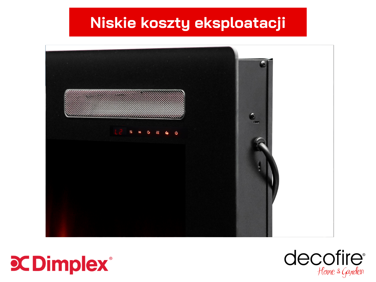 Energooszczędny kominek Dimplex Sierra 48