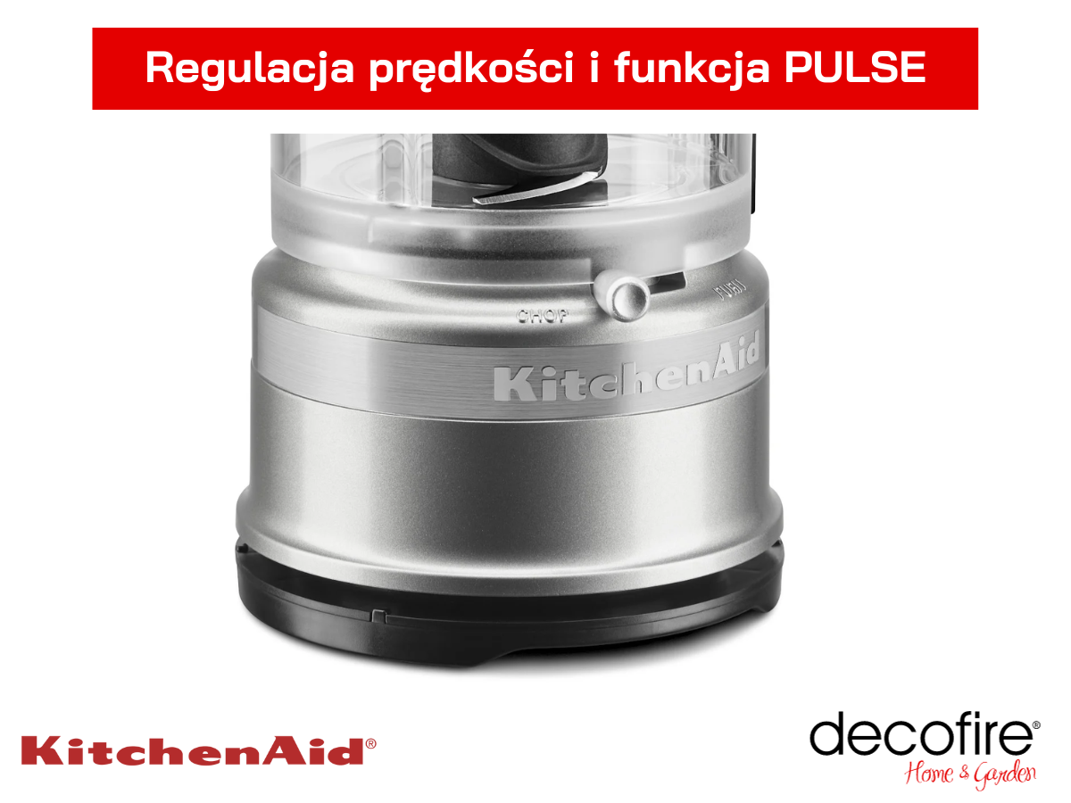 Regulacja prędkości i funkcja PULSE w malakserze MINI 1,1 l 