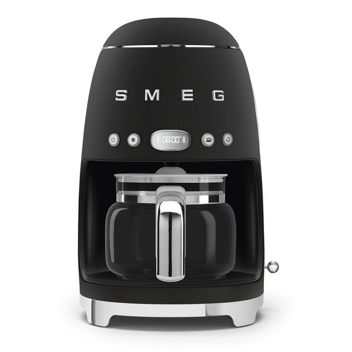 Ekspres przelewowy 50's style Czarny mat Smeg (DCF02BLMEU)