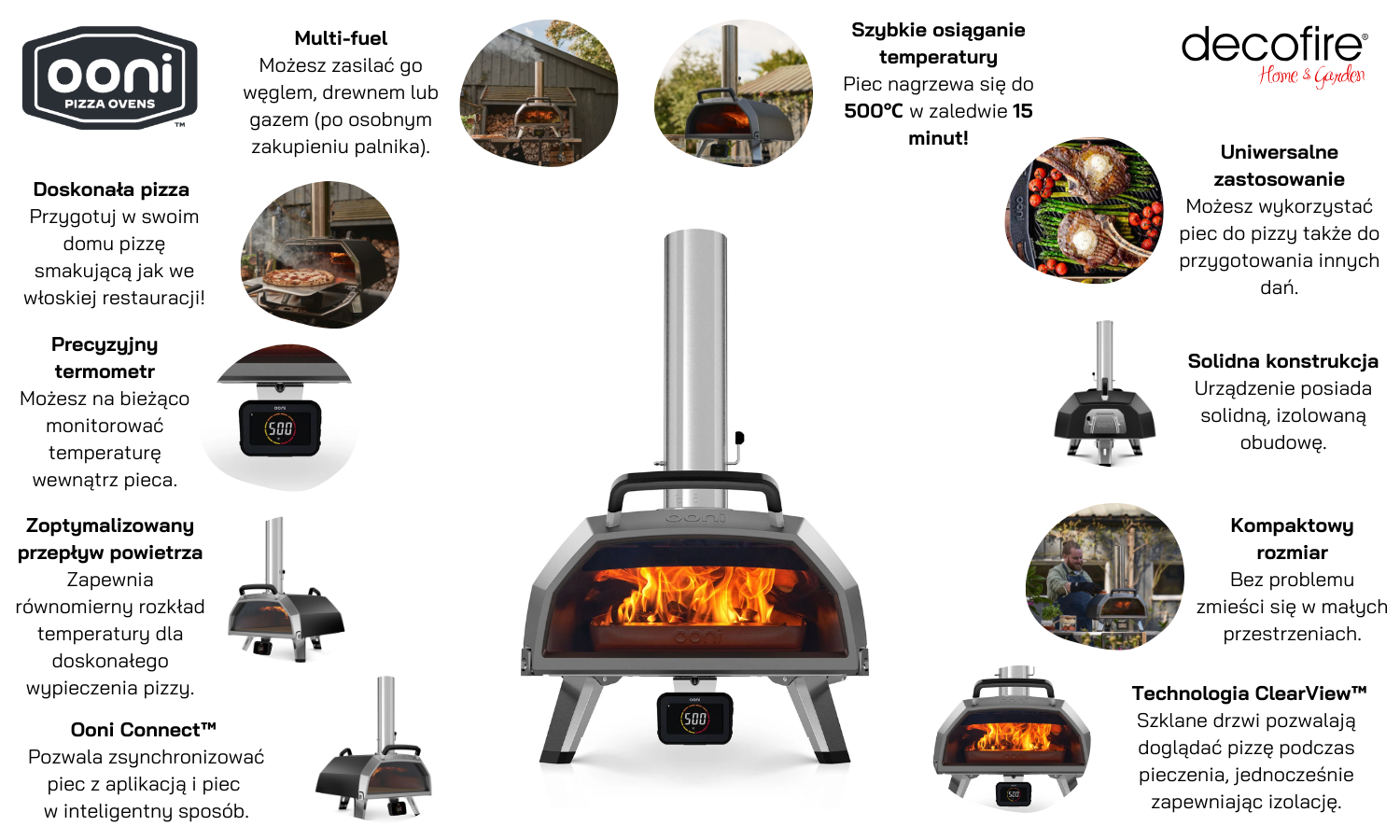 Ooni Karu 2 PRO Piec do pizzy wielopaliwowy (UU-P2EE00)