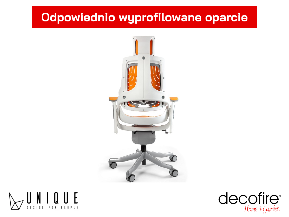 Komfortowe oparcie dla zdrowej postawy