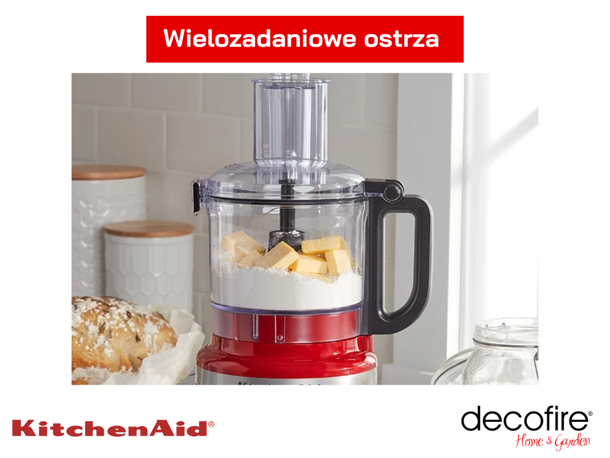 Wielozadaniowe ostrza malaksera 1,7 l Empire Red KitchenAid