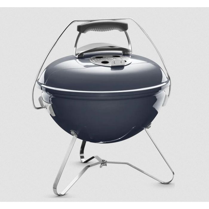 Grill węglowy przenośny Weber Smokey Joe Premium 37 cm szaroniebieski (1126804)