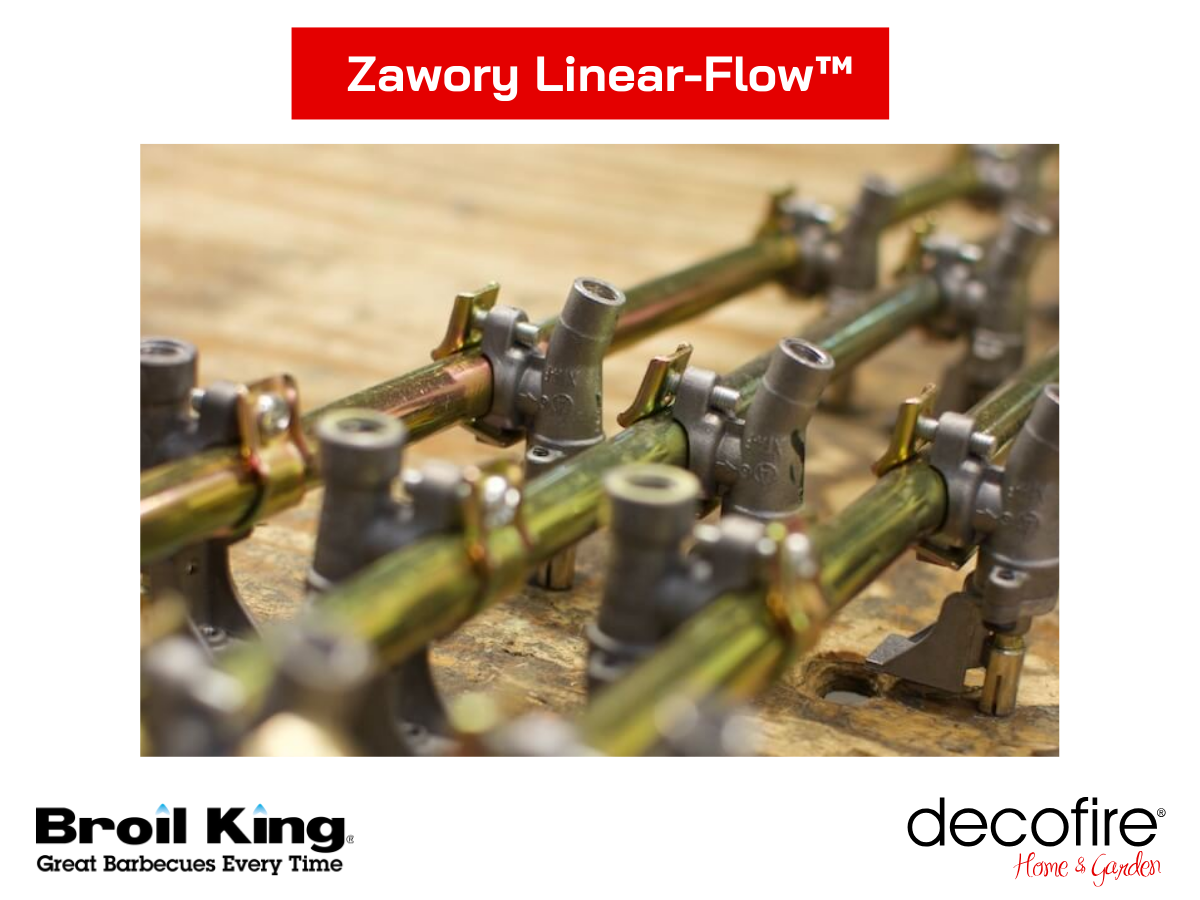 Zawory Linear-Flow w grillu gazowym Broil King Crown 310