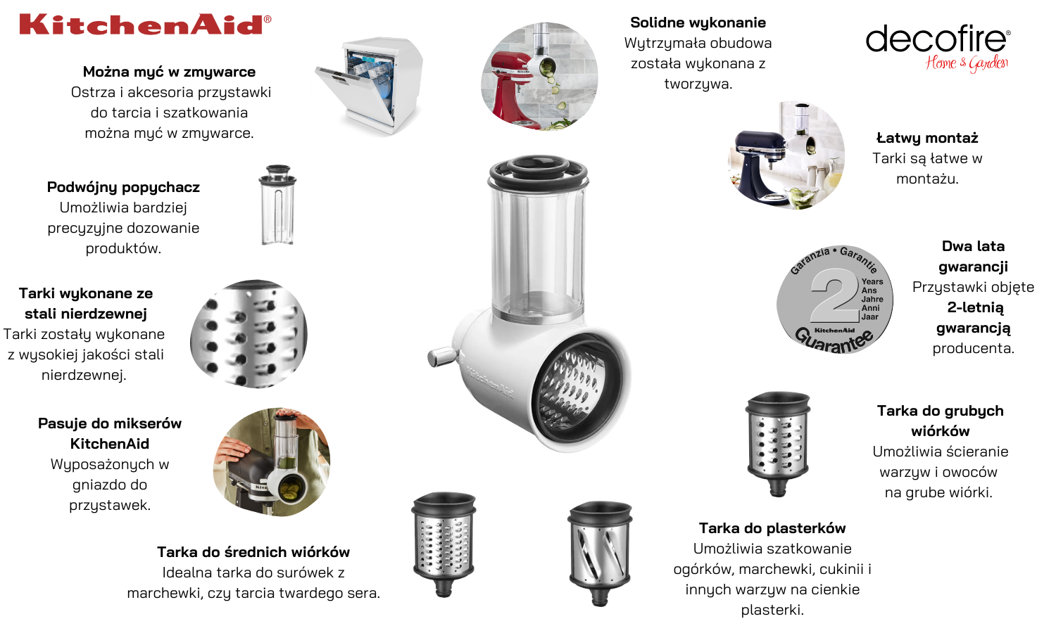Maszynka do tarcia KitchenAid 