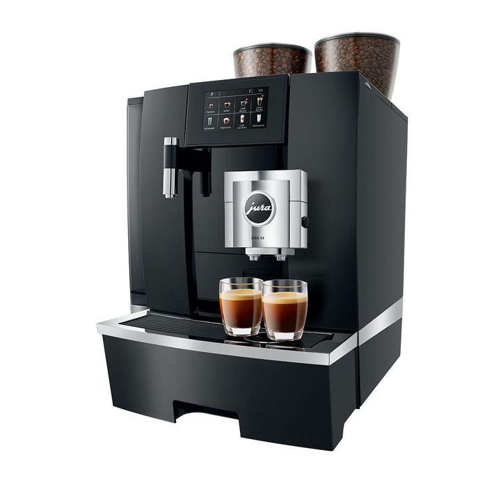 Ekspres do kawy Jura GIGA X8 Aluminium Black (EB) (15566) dwie filiżanki espresso
