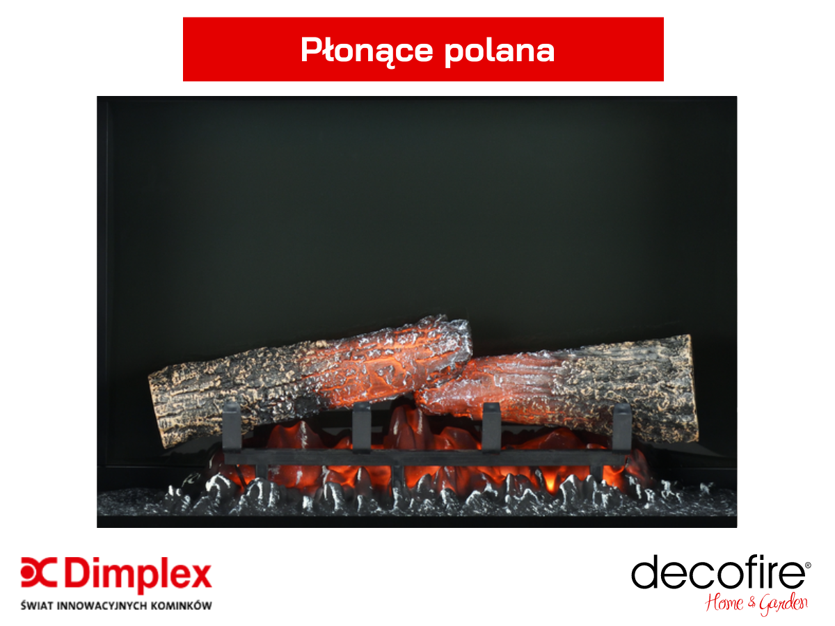 Dimplex wkład kominkowy 28″ XHD Firebox – płonące polana