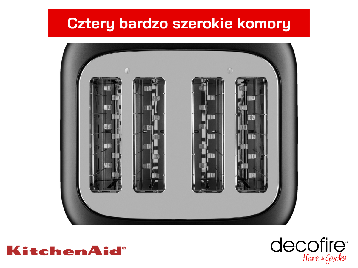 Cztery bardzo szerokie komory
