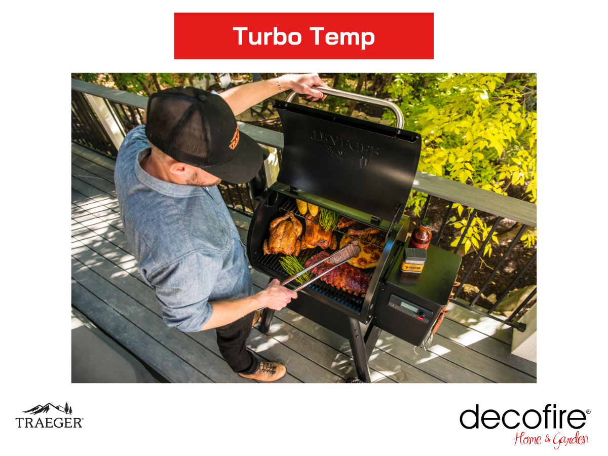 Funkcja Turbo Temp – szybkie uruchomienie grilla
