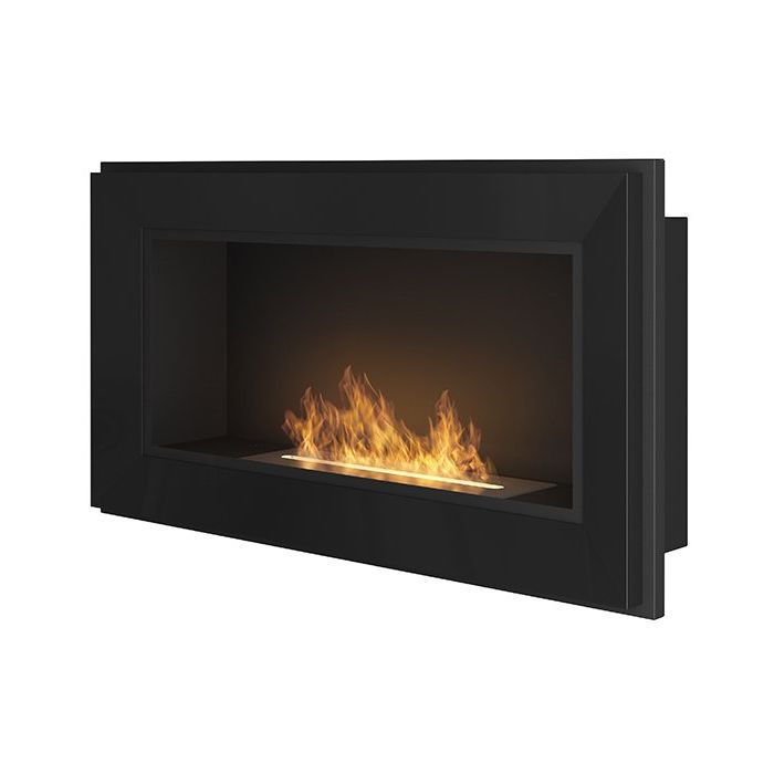 Biokominek wiszący Simple Fire FRAME 900 czarny 900x490 mm