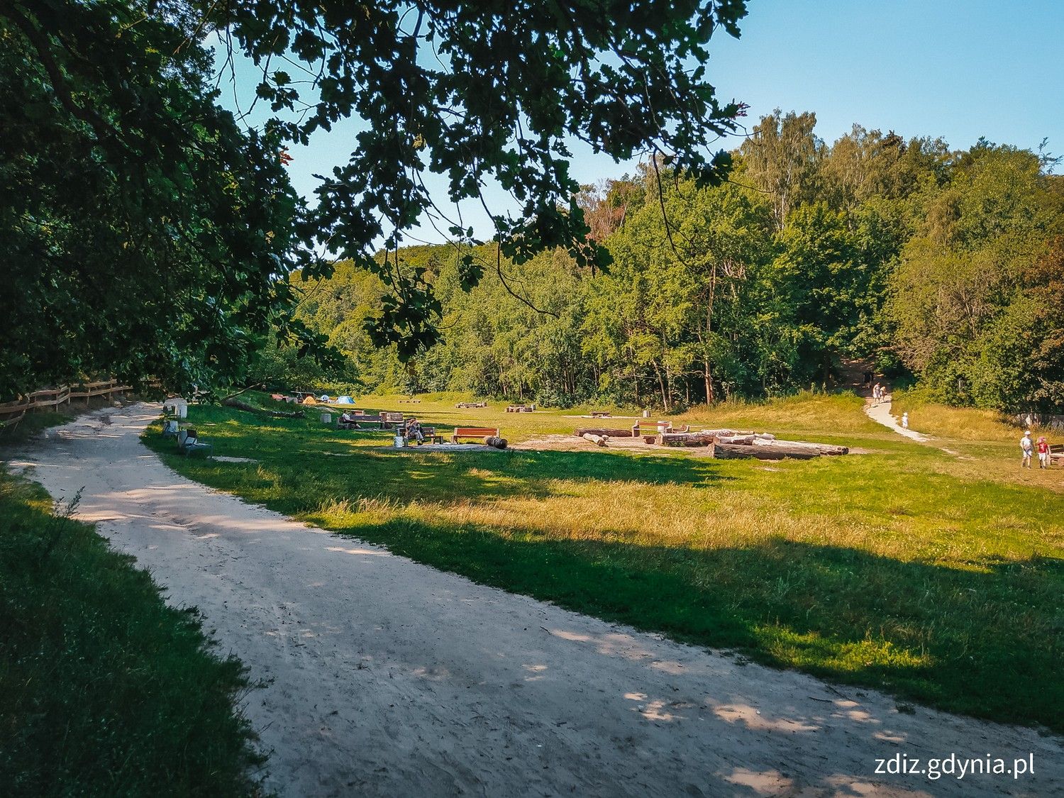 Polanka Redłowska Gdynia stanowiska do grillowania