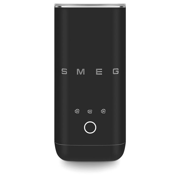 Spieniacz do mleka Czarny Smeg (MFF02BLMEU)