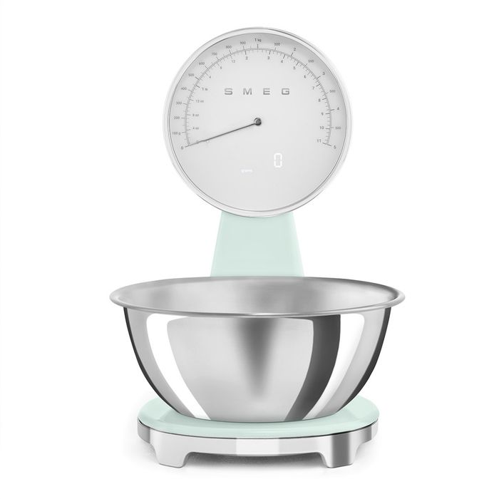 Cyfrowa waga kuchenna Pastelowa zieleń Smeg (KSF01PGWW)