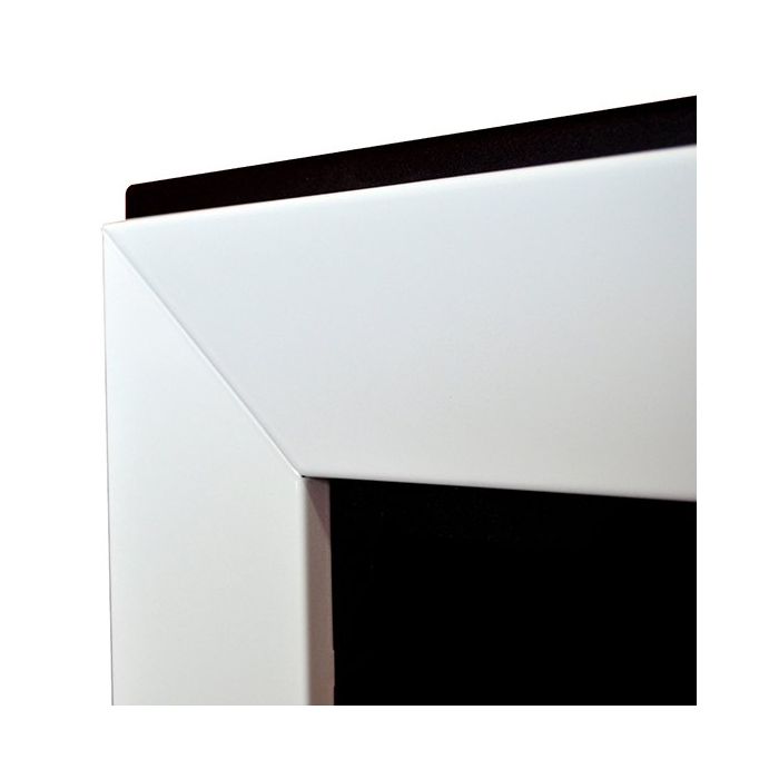 Biokominek wiszący Simple Fire FRAME 1800 biały 1800x490 mm