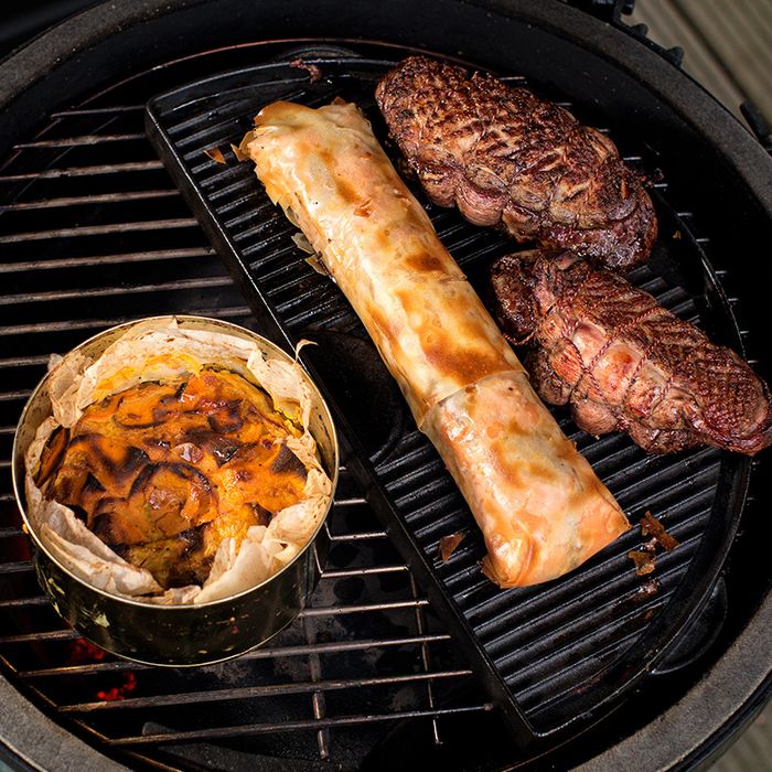Żeliwna płyta Plancha do grilla Big Green Egg Large (122988)