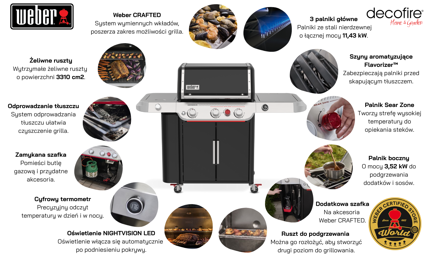 Grill gazowy Weber Genesis EP-335W