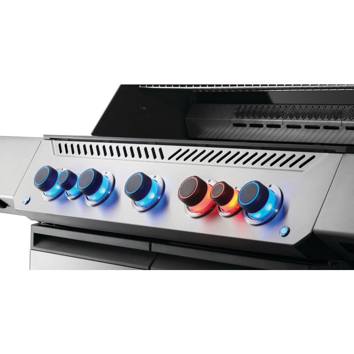 Grill gazowy Napoleon Prestige 665 z palnikiem rożna i palnikiem bocznym Sizzle Zone (P665VRSIBPSS-PL)