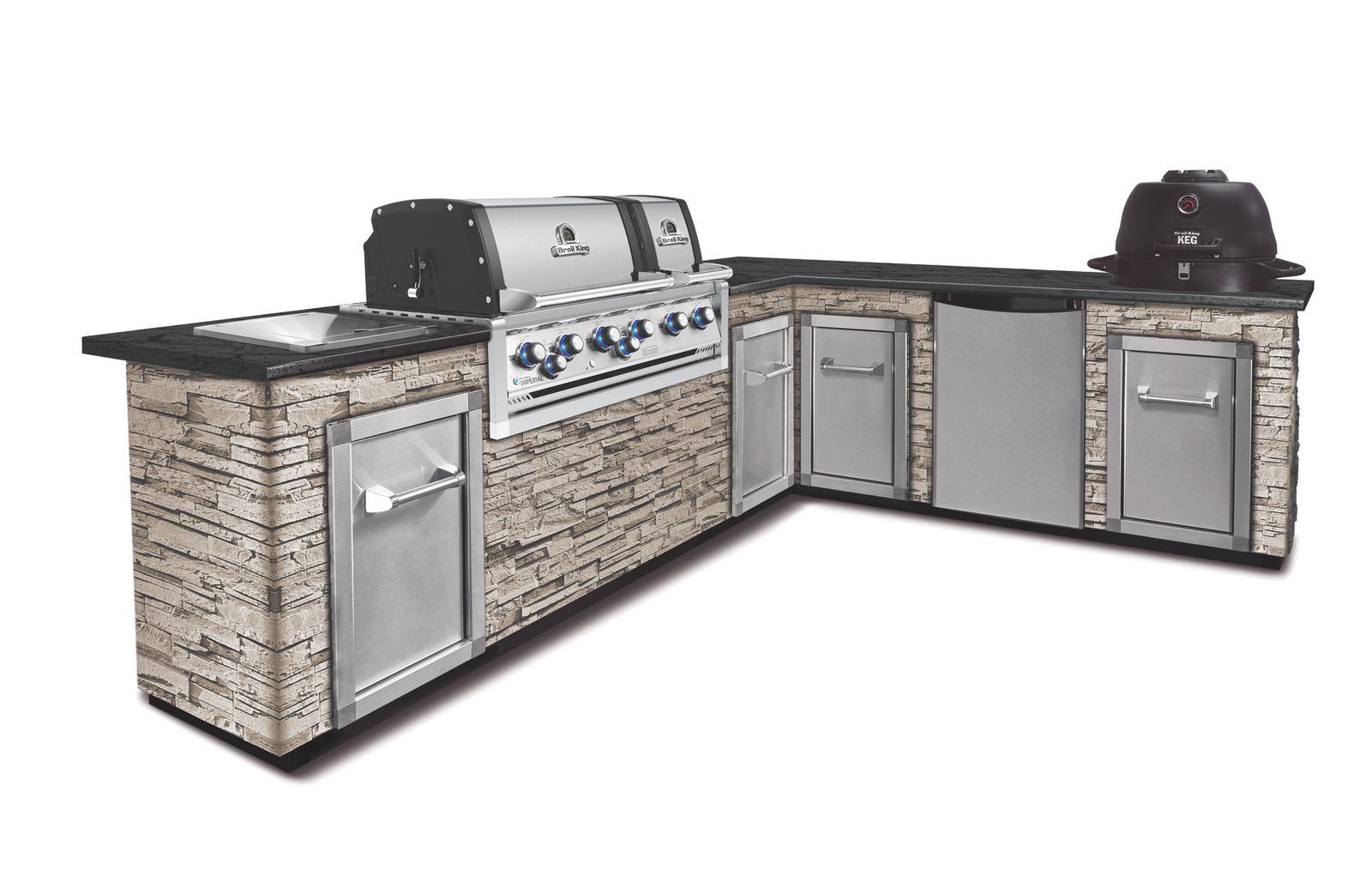 Grill do zabudowy BK