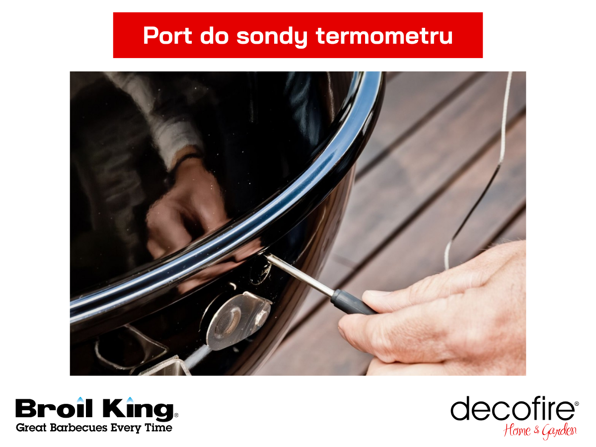 Port do sondy termometru