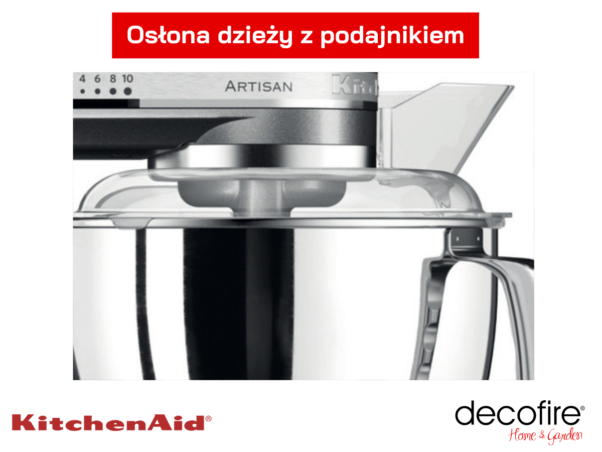 Mikser stojący Artistan 5 Medallion SIlver 4,8 l z osłoną dzieży