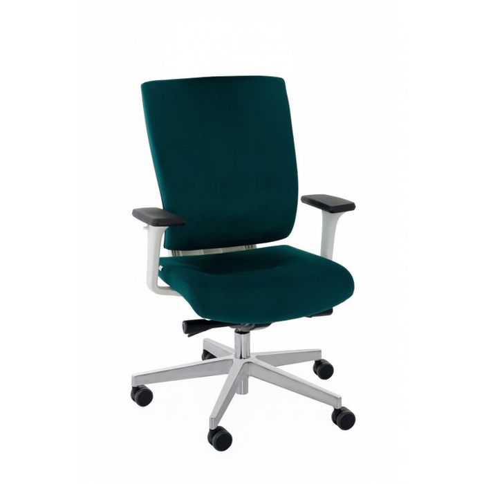 Grospol Fotel biurowy MaxPro WT chrome tkanina Hygge - 8 kolorów