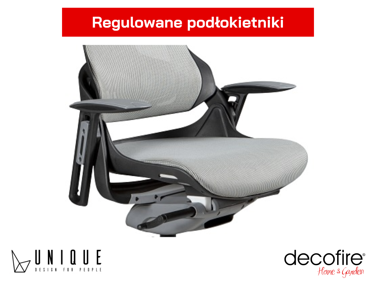 Regulowane podłokietniki