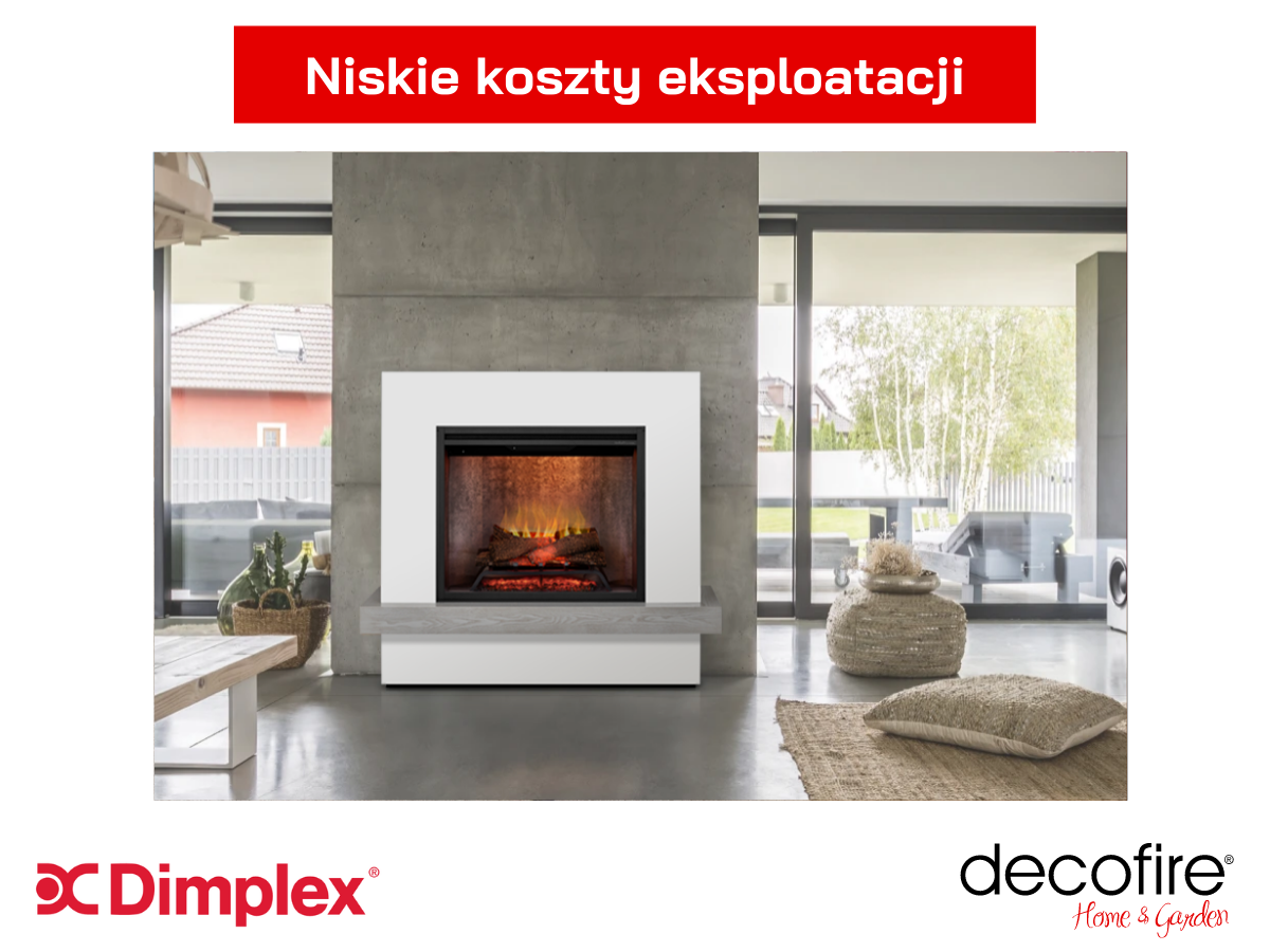 Energooszczędny kominek elektryczny Dimplex Sherwood