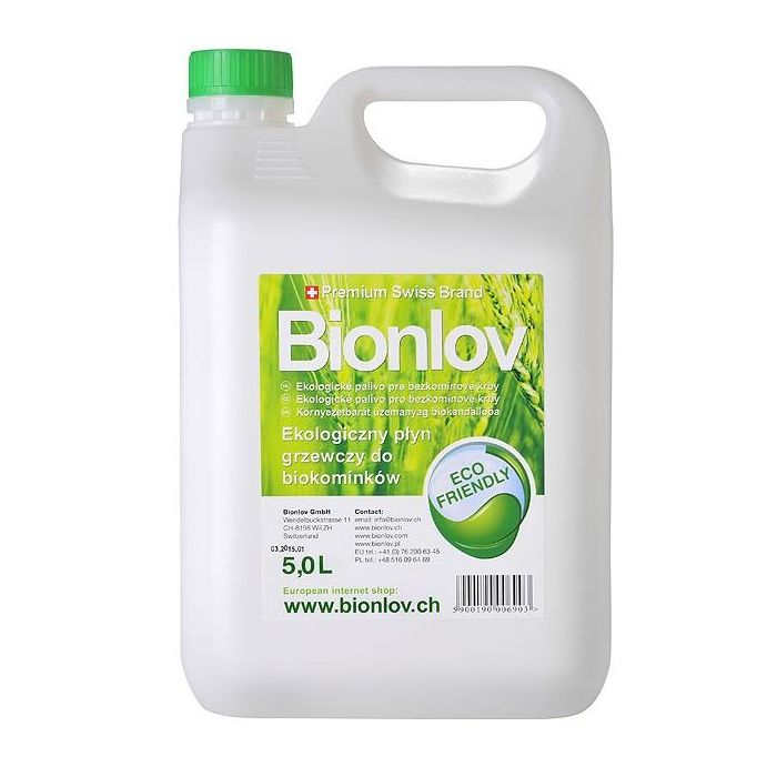 Płyn do biokominków - Biopaliwo Bionlov® 6 x 5L