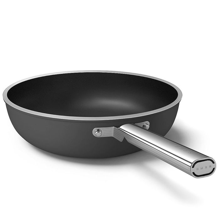 Wok 30 cm Czarny Smeg (WOF3002BLM)