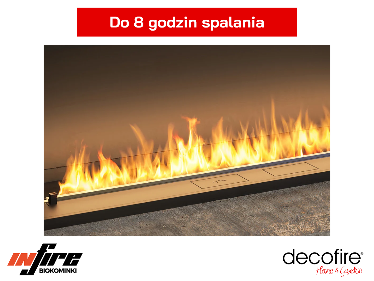 Czyste spalanie do 8 godzin