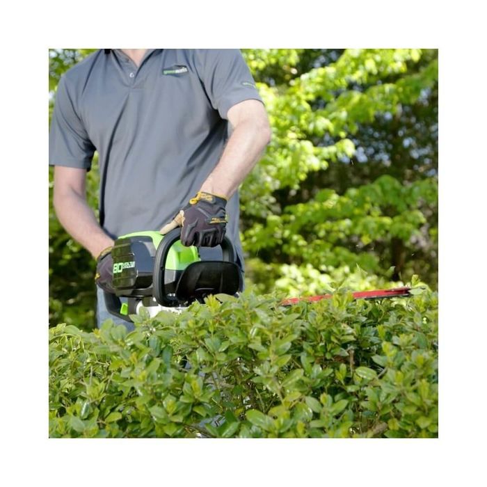 Zestaw GreenWorks Kosiarka 80 V + Kosa/Podkaszarka 80 V + Nożyce do żywopłotu 80 V + Akumulator 4Ah 80 V + Ładowarka 80 V - W ZESTAWIE TANIEJ!