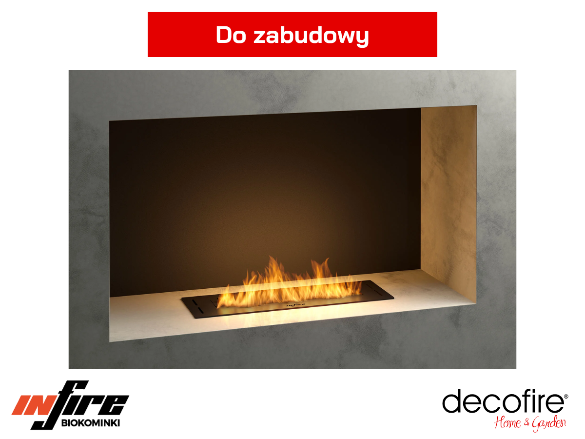 Palnik Infire Black Burner 500 Slim Line – idealny do zabudowy