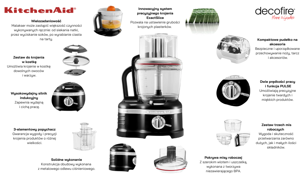 Malakser Artisan 4 l Onyx Black KitchenAid