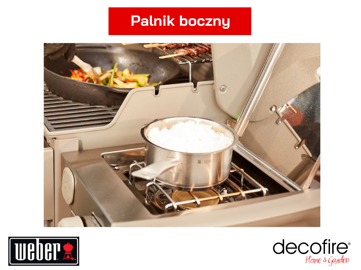 Grill gazowy Weber Spirit II E-320 wyposażony w palnik boczny