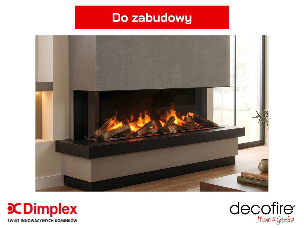 Dimplex kominek elektryczny e-MatriX 1300-400 III – łatwy montaż