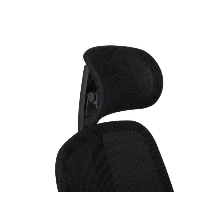 Grospol Ergonomiczny fotel biurowy 4U BS HD black tkanina Omega - 8 kolorów