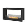 Biokominek do zabudowy Infire 2 SIDE 900 czarny