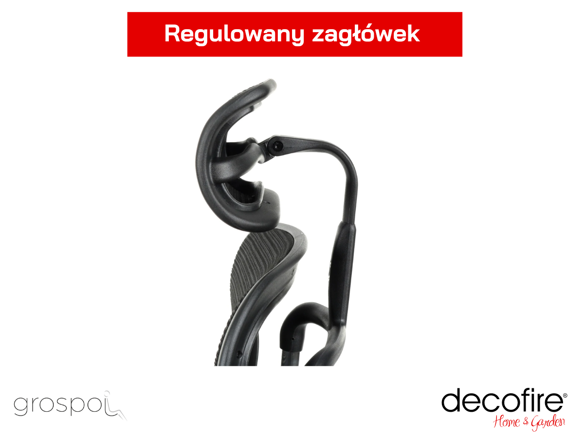 Regulowany zagłówek Ergohuman Grospol