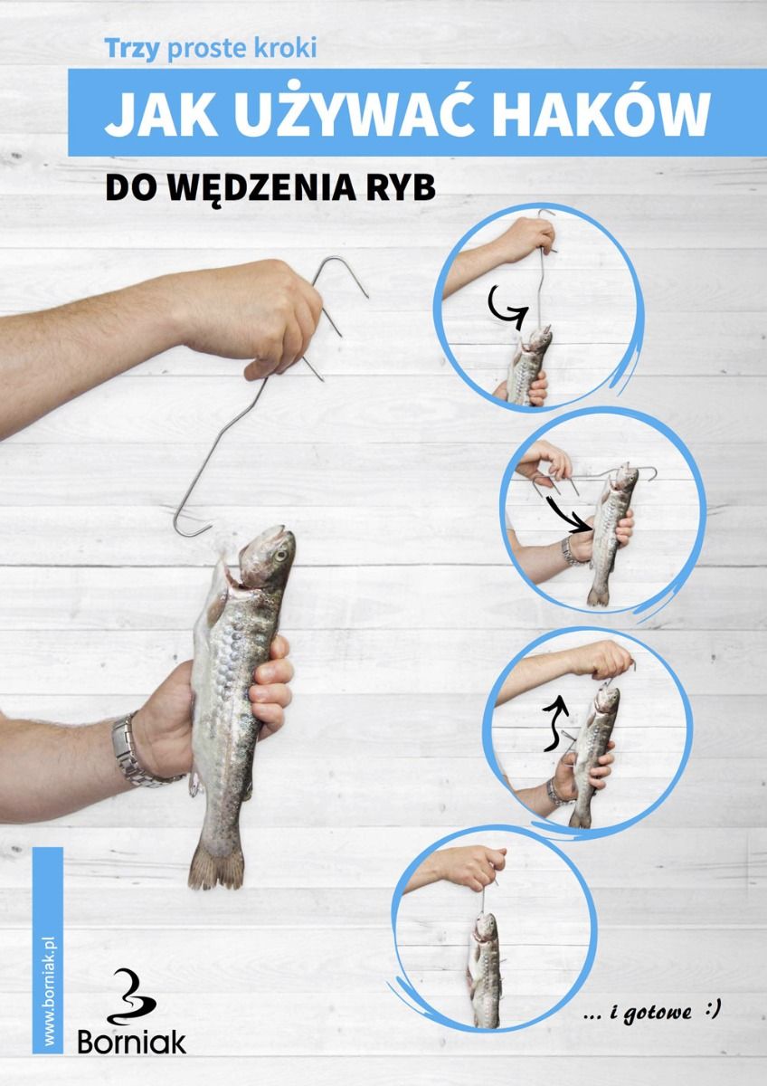 Jak wędzić ryby na hakach wędzarniczych