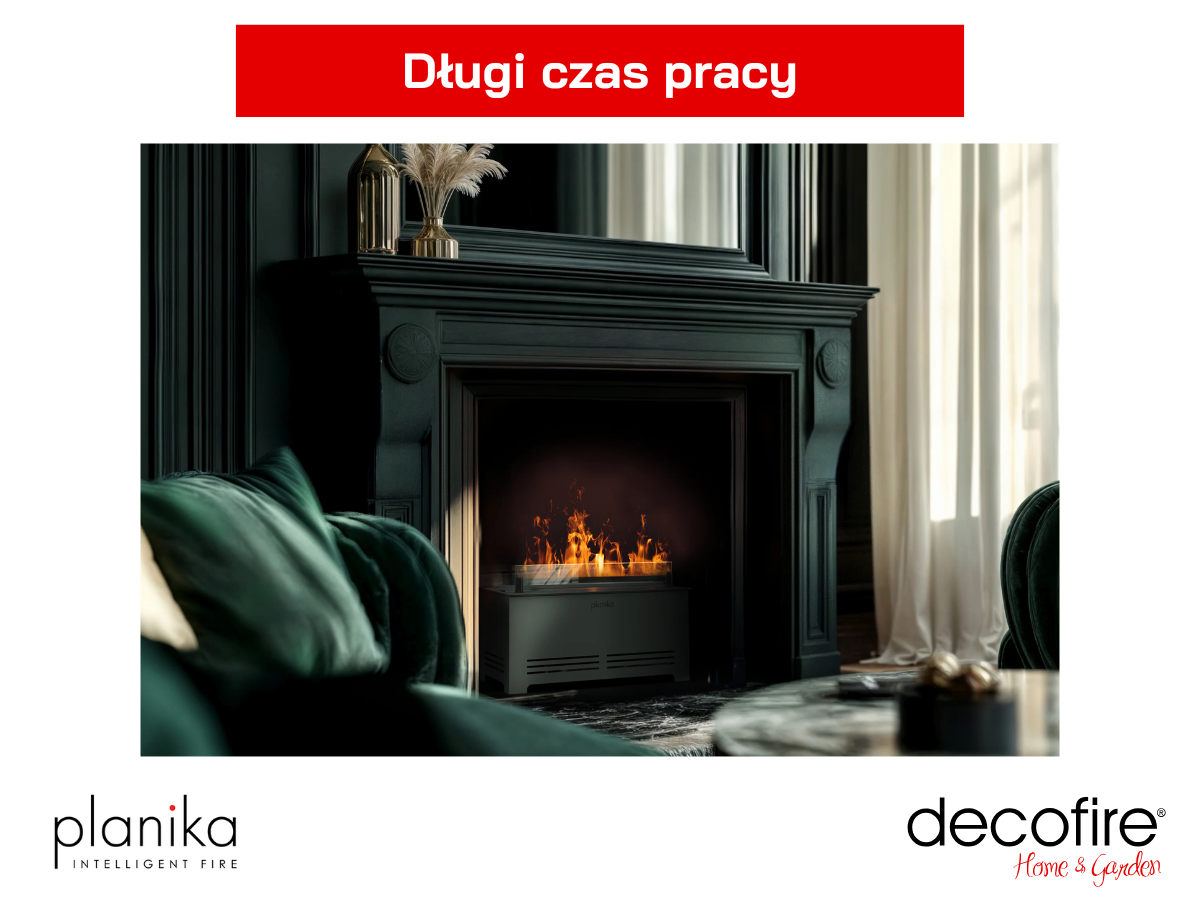 Długi czas pracy i łatwe uzupełnianie zbiornika