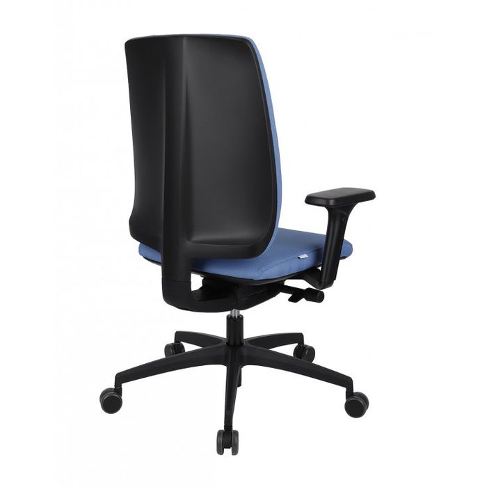 Fotel biurowy Grospol Valio BT black chrome tkanina Medley - 12 kolorów