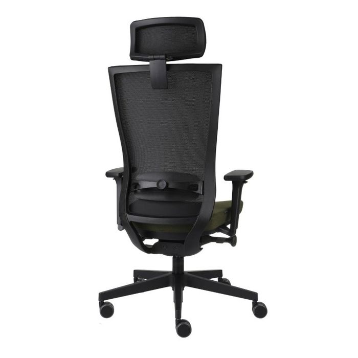 Grospol Fotel biurowy Marti BS HD black tkanina Cura - 8 kolorów