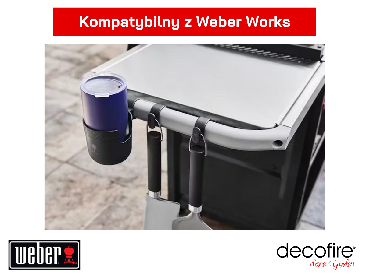Uchwyt na butelkę kompatybilny z systemem Weber Works