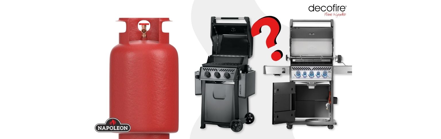 Czy butla 11-kg mieści się w grillach Napoleon?