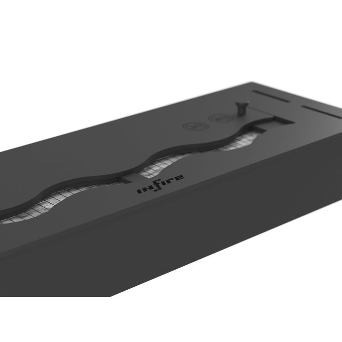 Palnik do zabudowy Infire Black Burner 600 Slim Line system odpowietrzający
