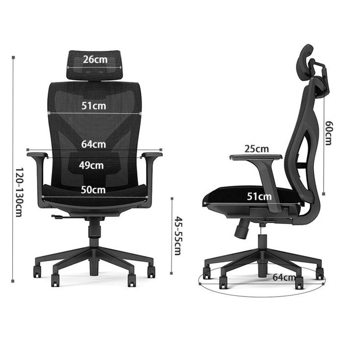 Fotel biurowy Sit Plus ERGONIX