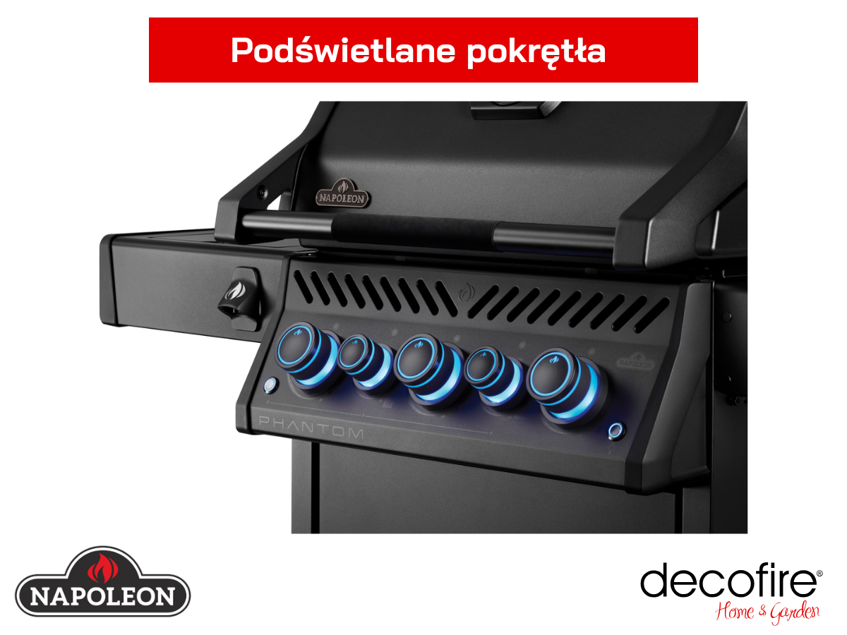 Podświetlane pokrętła 